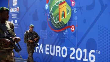 Fuertes medidas de seguridad en la Euro 2016 de Francia