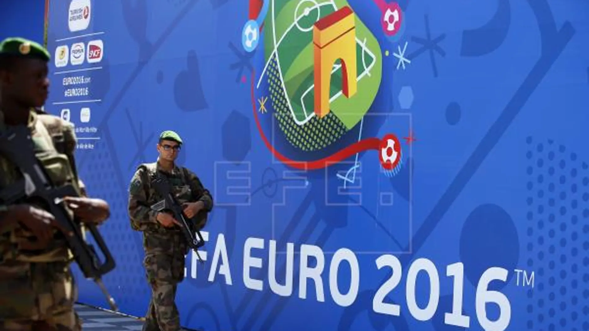 Fuertes medidas de seguridad en la Euro 2016 de Francia Fuertes medidas de seguridad en la Euro 2016 de Francia