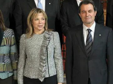 Irene Rigau, Joana Ortega y Artur Mas Irene Rigau, Joana Ortega y Artur Mas