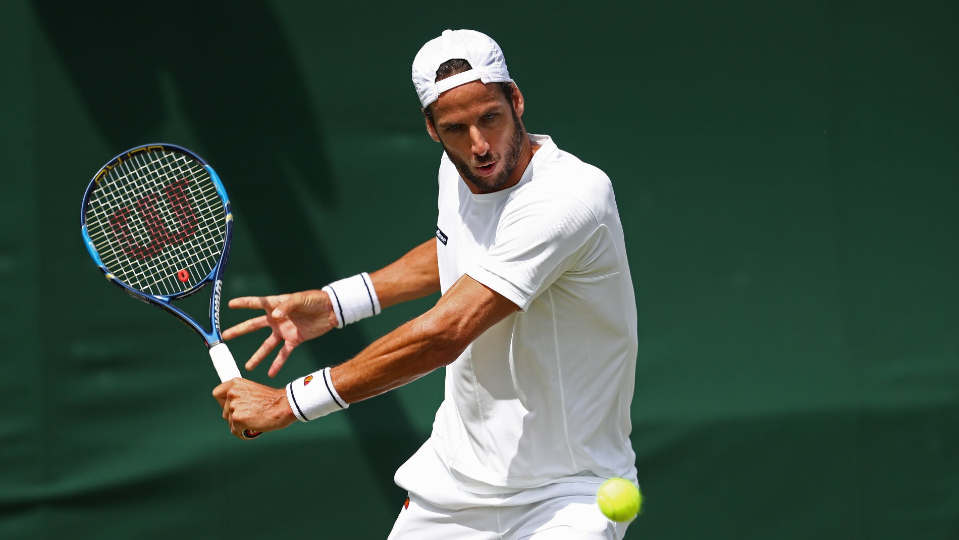 Feliciano L&oacute;pez, a segunda ronda de Wimbledon