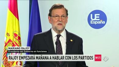 Rajoy empezará 