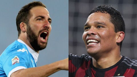 Gonzalo Higua&iacute;n y Carlos Bacca, objetivos del Atl&eacute;tico de Madrid