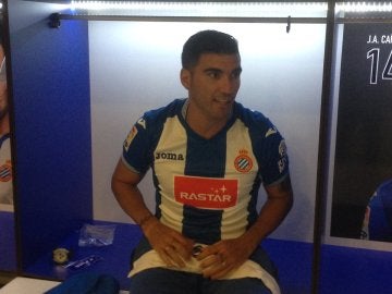 José Antonio Reyes, presentado con el Espanyol