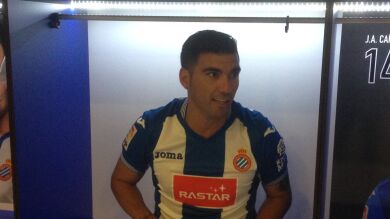 Reyes, presentado con el Espanyol: 