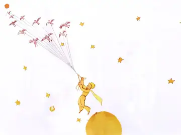 Ilustración de 'El Principito'. Ilustración de 'El Principito'.