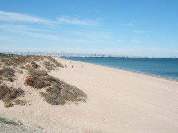 Imagen de archivo de la Playa de El Saler