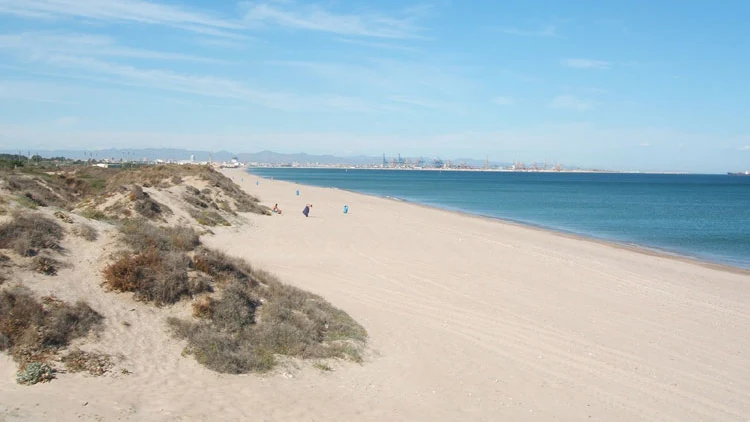 Playa de El Saler.