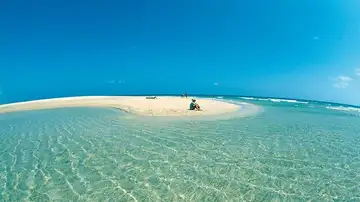 Playa de Sotavento. Playa de Sotavento.