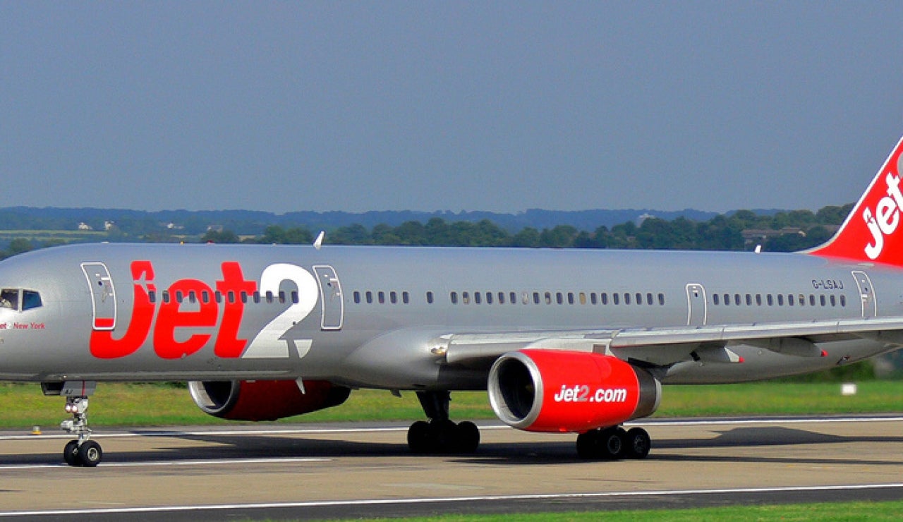 Avi&oacute;n de la aerol&iacute;nea inglesa Jet2.