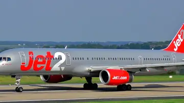 Avión de la aerolínea inglesa Jet2. Avión de la aerolínea inglesa Jet2.