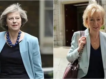Theresa May y Andrea Leadsom Theresa May y Andrea Leadsom