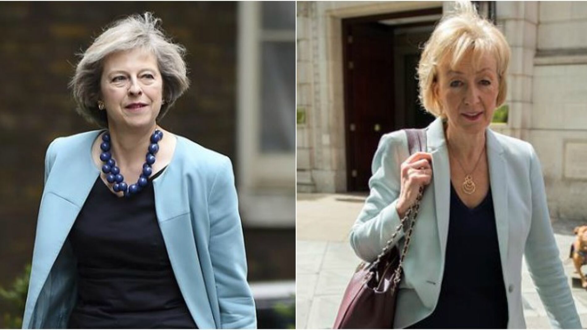 Theresa May y Andrea Leadsom