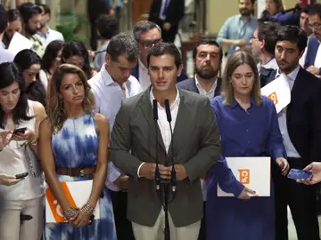 El líder de Ciudadanos, Albert Rivera El líder de Ciudadanos, Albert Rivera