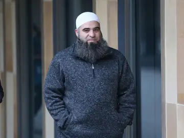 El pressunto terrorista Hamdi Alqudsi, a la salida del juicio El pressunto terrorista Hamdi Alqudsi, a la salida del juicio