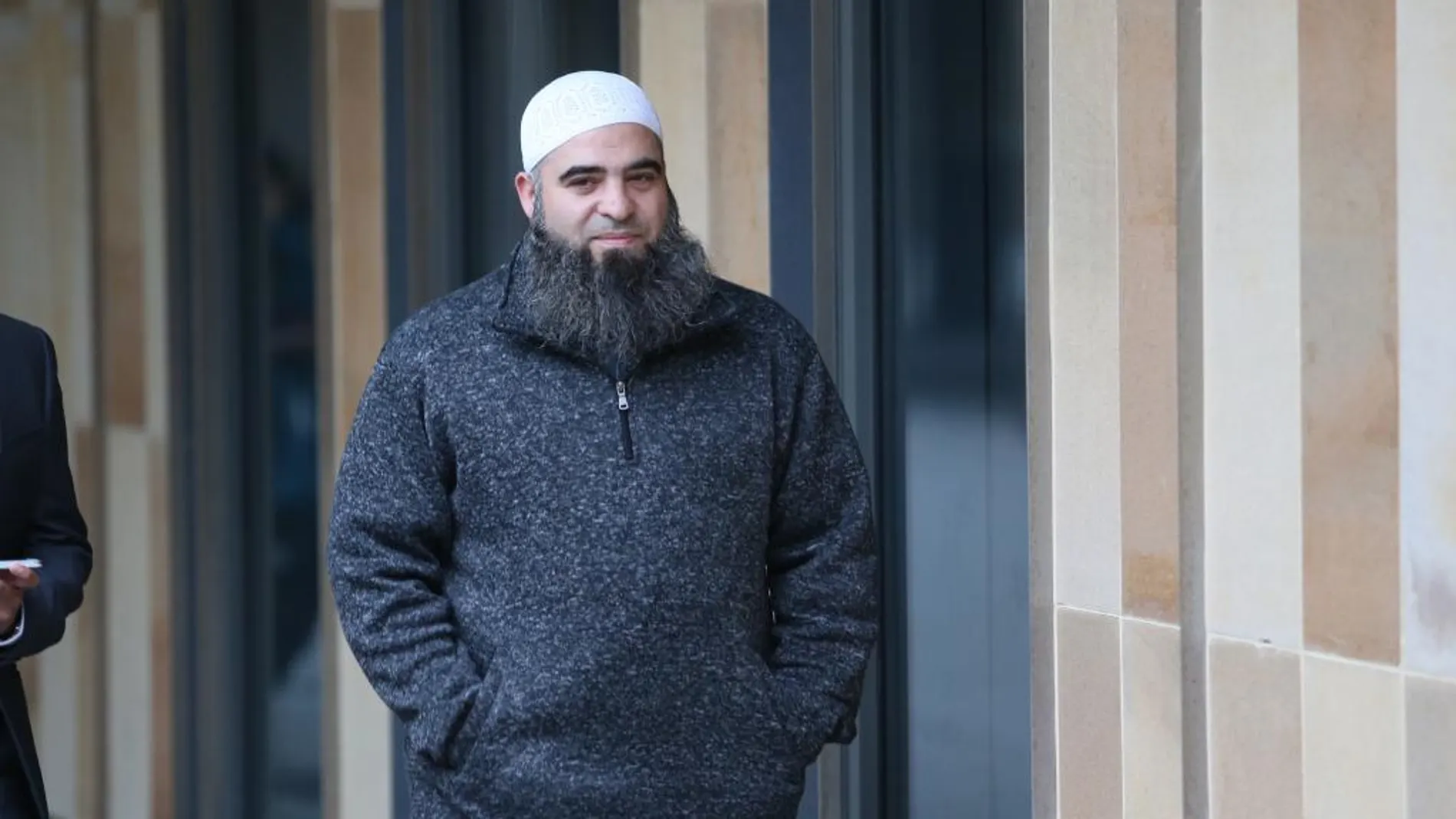 El pressunto terrorista Hamdi Alqudsi, a la salida del juicio El pressunto terrorista Hamdi Alqudsi, a la salida del juicio