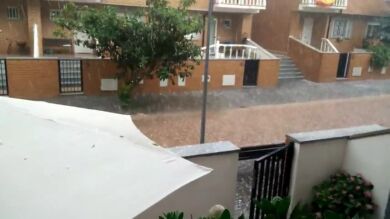 España registra más de 6.600 rayos en apenas una tarde por las tormentas