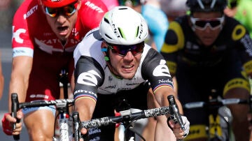 Cavendish, durante la etapa del Tour de Francia