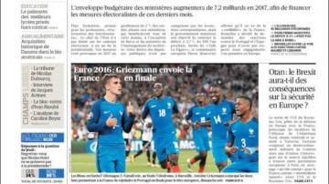 Portada de 'Le Figaro'