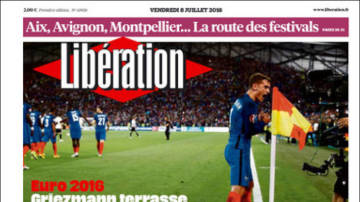 Portada de 'Libération'