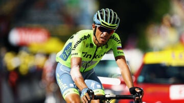 Alberto Contador, en el Tour