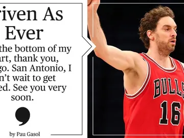 Pau Gasol, nuevo jugador de los Spurs Pau Gasol, nuevo jugador de los Spurs