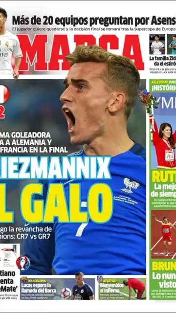 Portada de 'Marca' Portada de 'Marca'