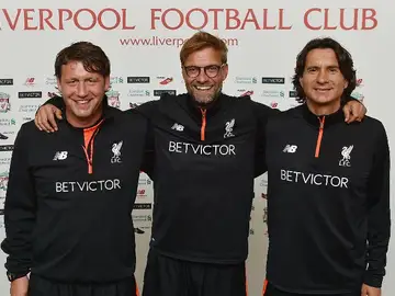 Jurgen Klopp en el acto de su renovación Jurgen Klopp en el acto de su renovación