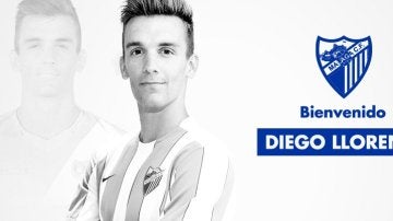 El Málaga da la bienvenida a Diego Llorente