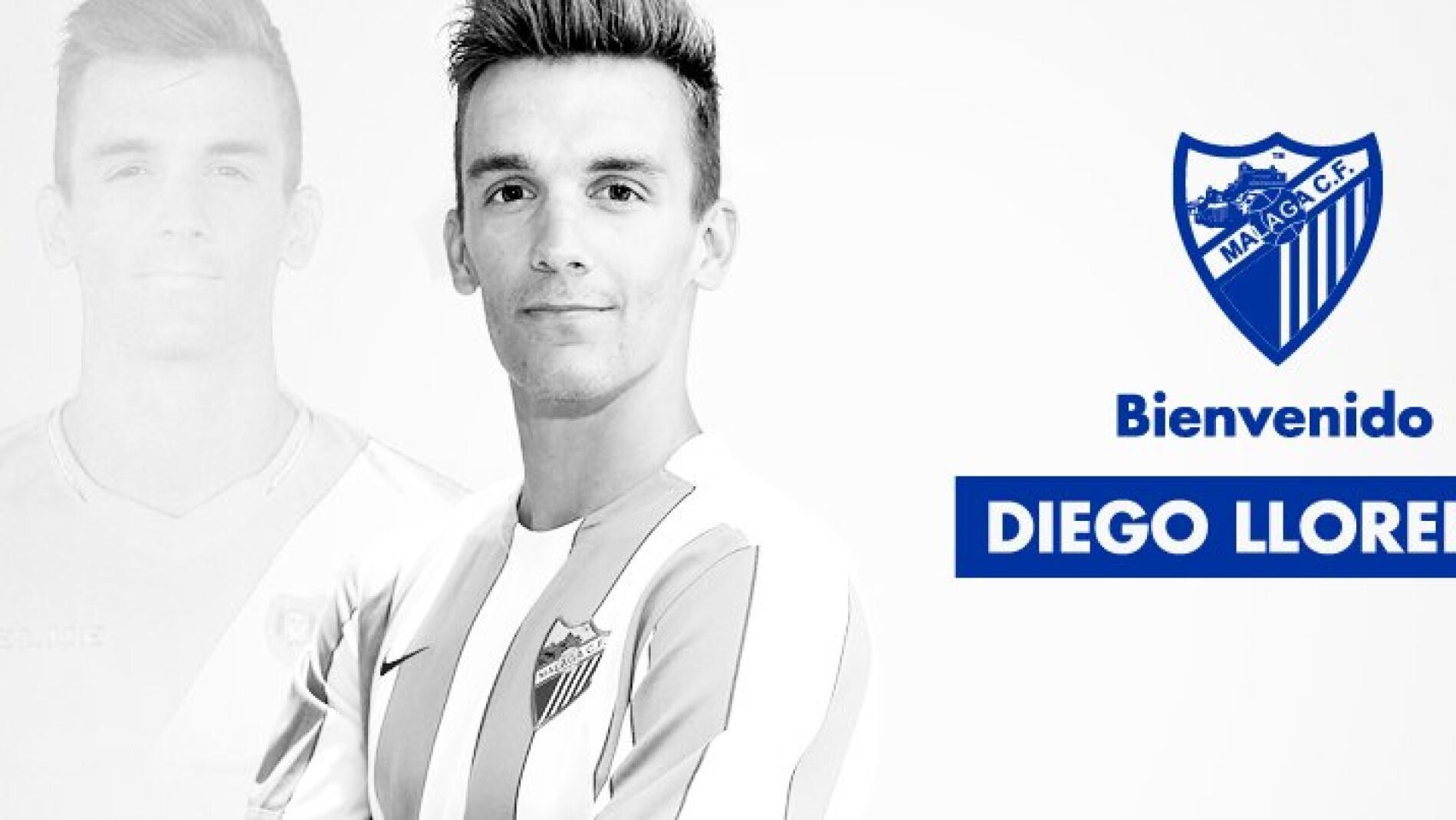El M&aacute;laga da la bienvenida a Diego Llorente