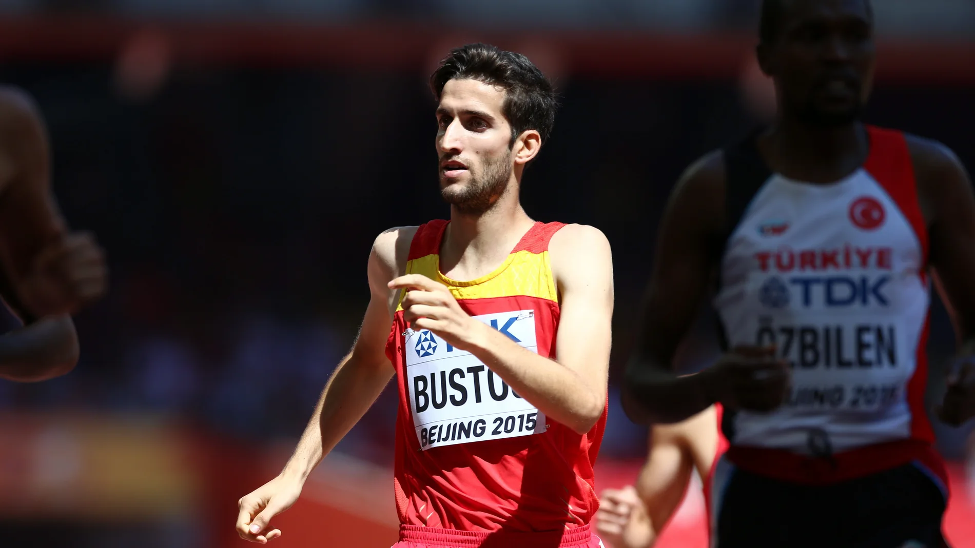 David Bustos, subcampeón de Europa de 1.500 David Bustos, subcampeón de Europa de 1.500