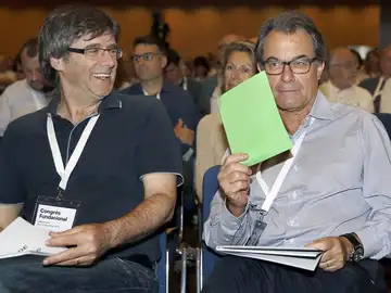 Artur Mas y Carles Puigdemont Artur Mas y Carles Puigdemont