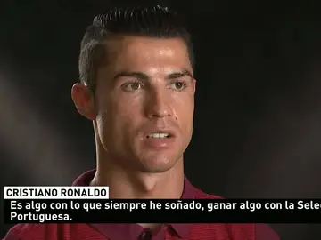 Ronaldo, en una entrevista Ronaldo, en una entrevista