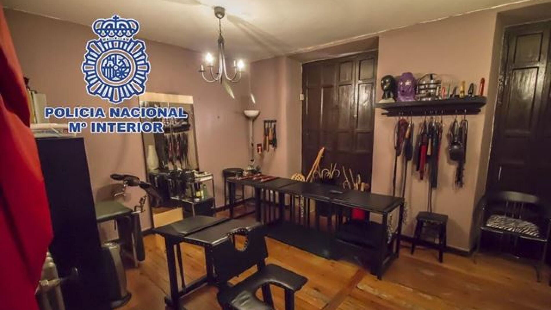 Sala dedicada al sadomasoquismo