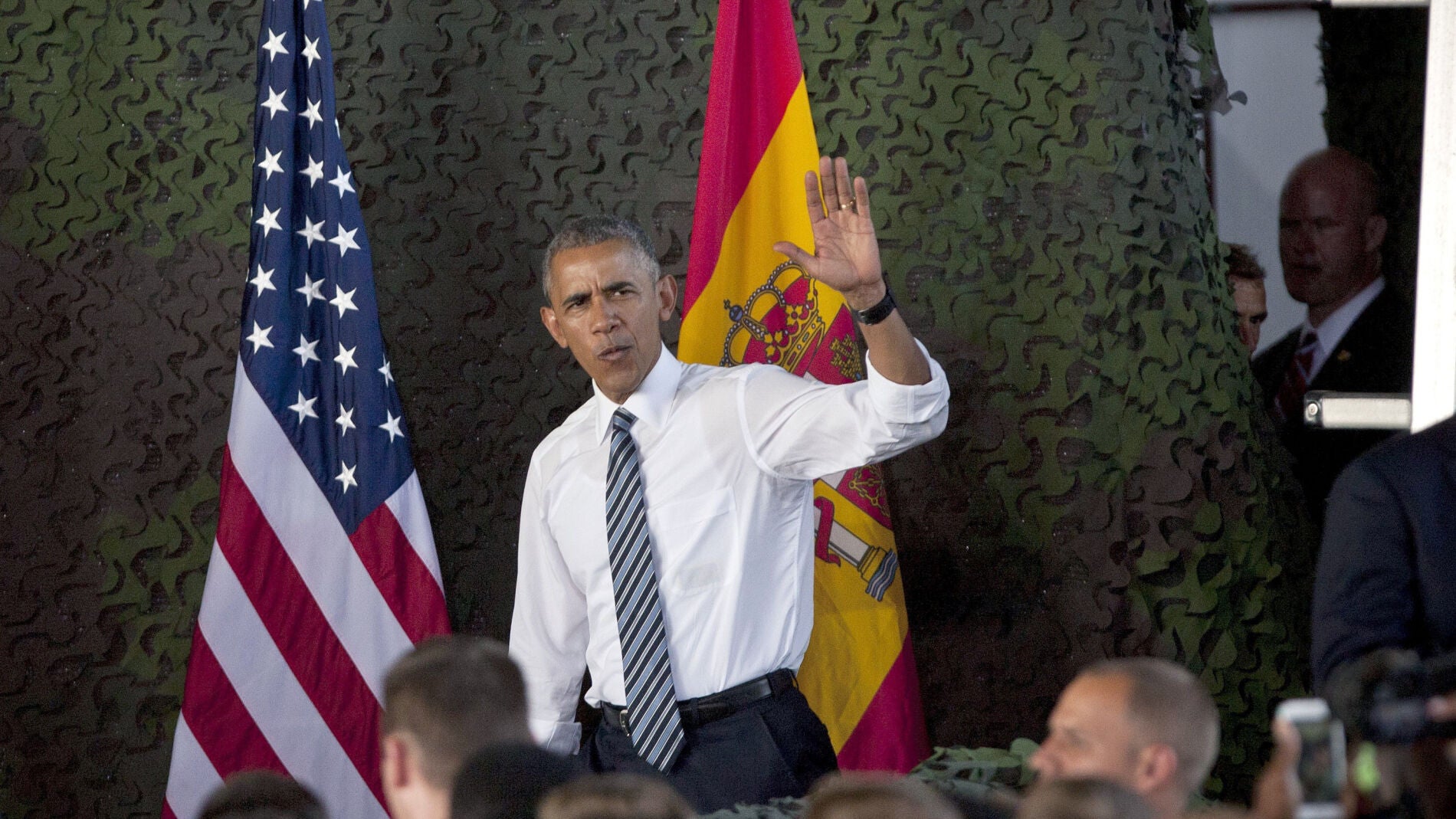 Obama, en la base de Rota