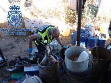 Desmantelado un laboratorio de cocaína