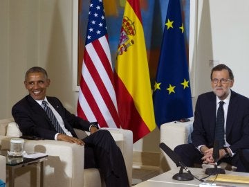 Obama junto a Rajoy