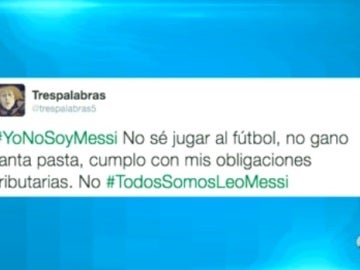 Campaña en contra del #TodosSomosLeoMessi