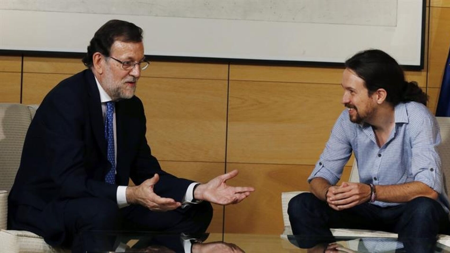 Mariano Rajoy y Pablo Iglesias