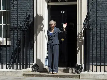 Theresa May en vísperas de ser primera ministra Theresa May en vísperas de ser primera ministra