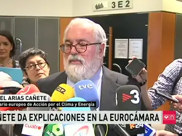Frame 45.228895 de: Cañete: "Mi actuación como comisario es intachable para seguir en el cargo" Frame 45.228895 de: Cañete: "Mi actuación como comisario es intachable para seguir en el cargo"
