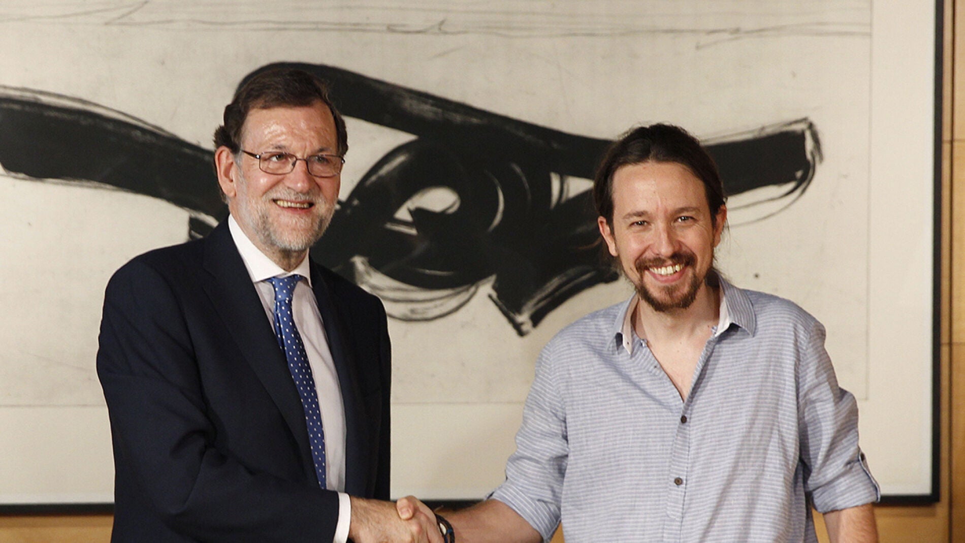 Mariano Rajoy y Pablo Iglesias