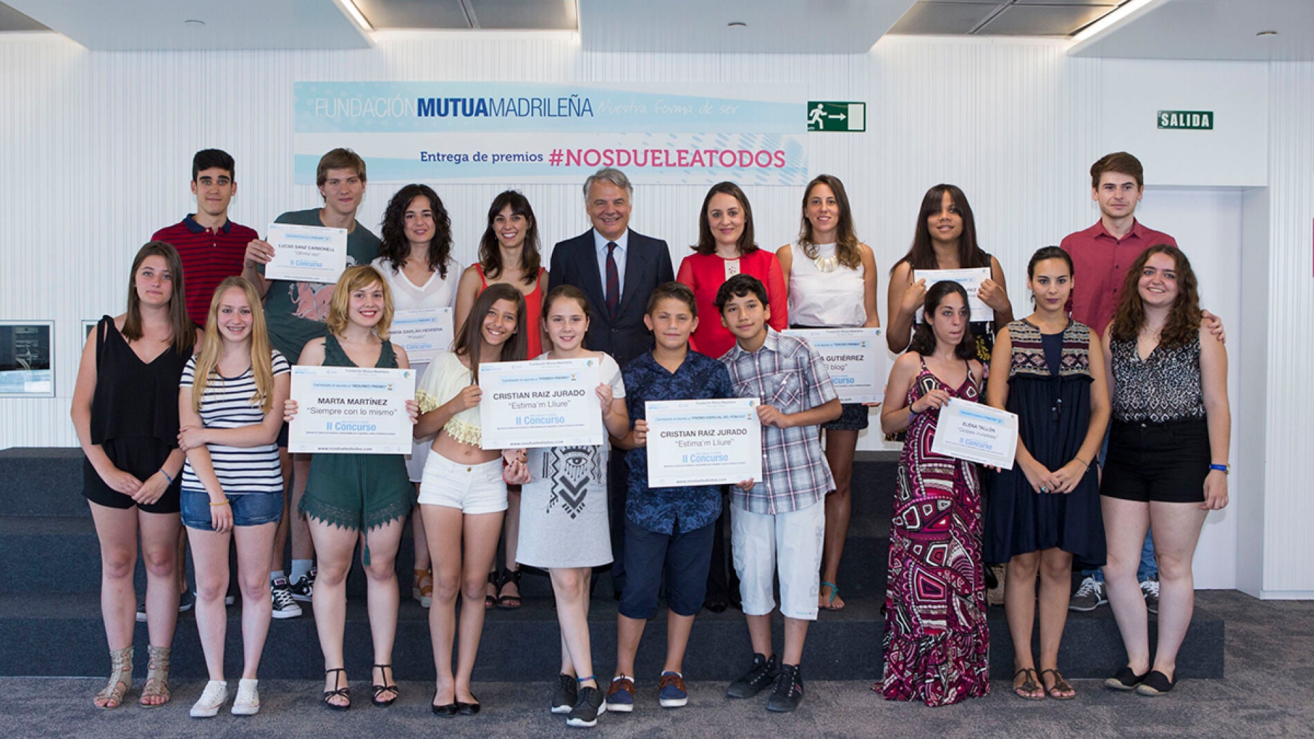 Premios 'Nos duele a todos'
