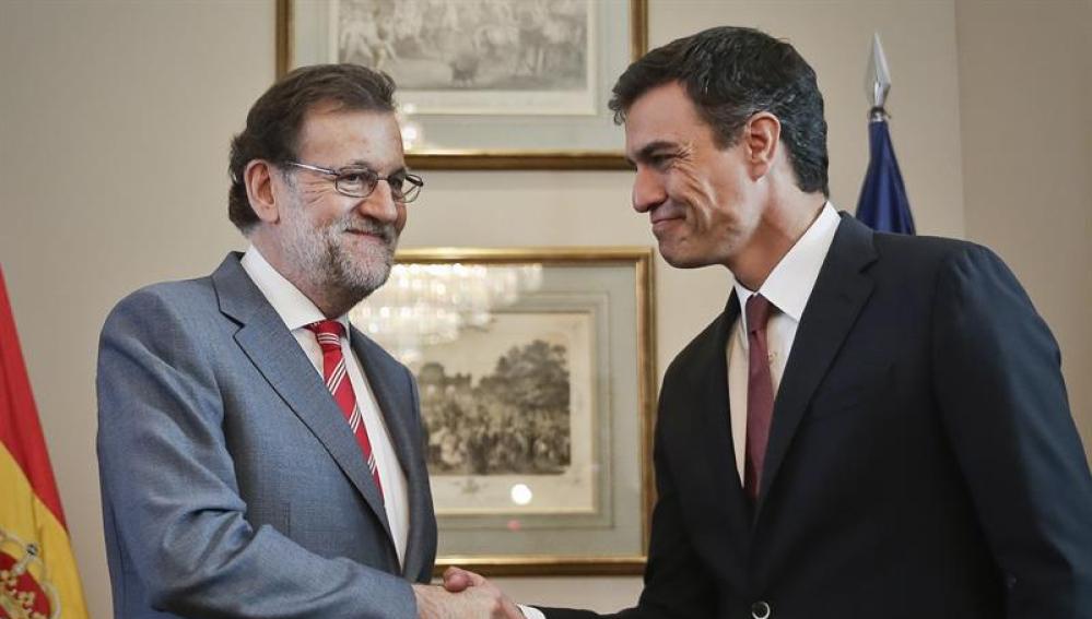 Sánchez y Rajoy