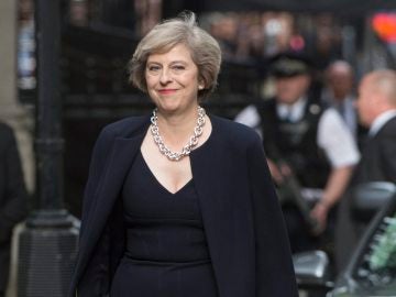 Primera ministra británica, Theresa May