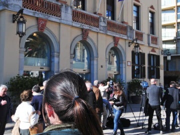 Agentes de la Guardia Civil en Lloret de Mar.