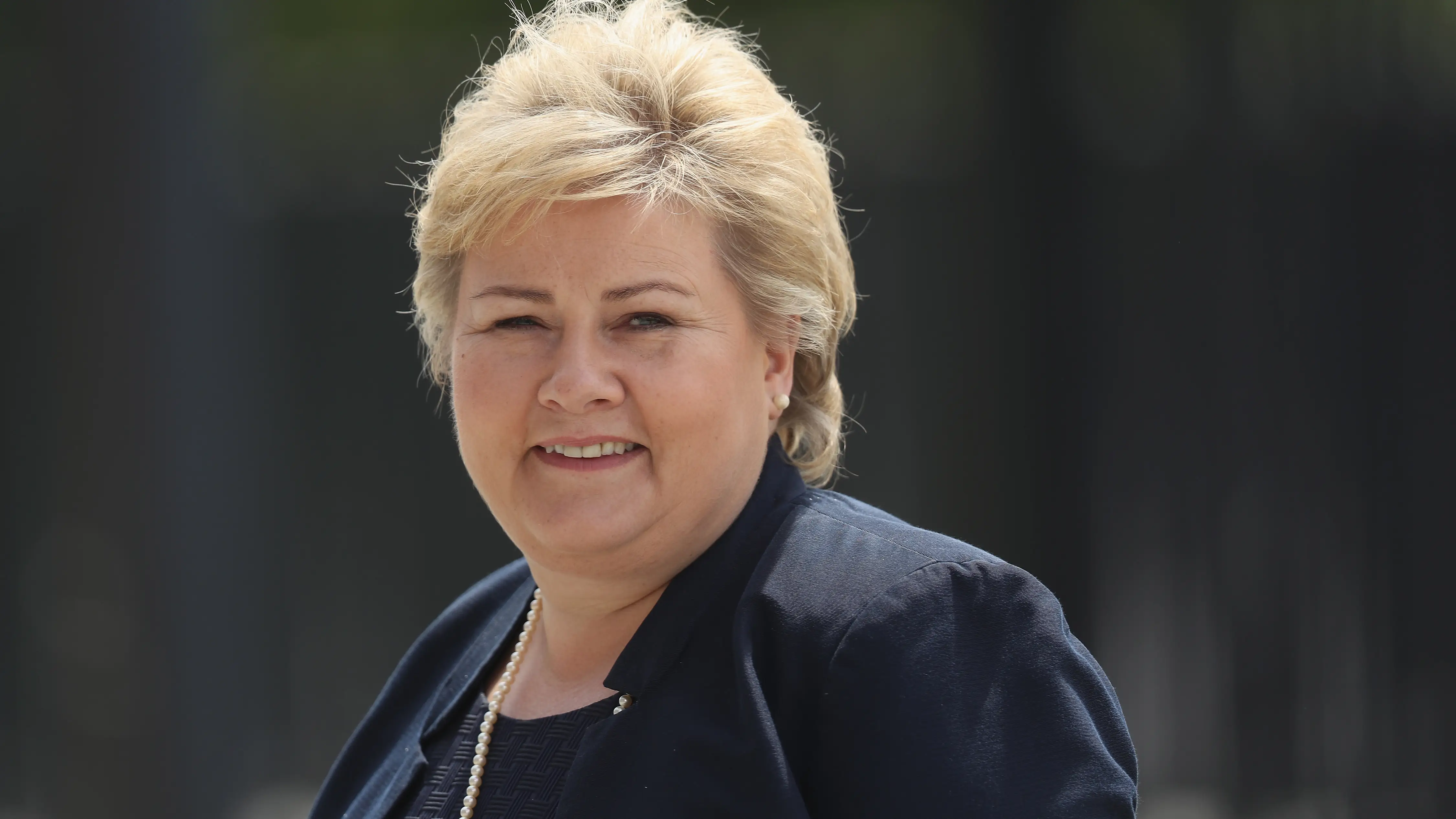 Erna Solberg, primera ministra de Noruega Erna Solberg, primera ministra de Noruega