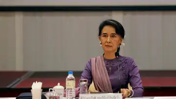 Aung San Suu Kyi, consejera de Estado de Birmania Aung San Suu Kyi, consejera de Estado de Birmania