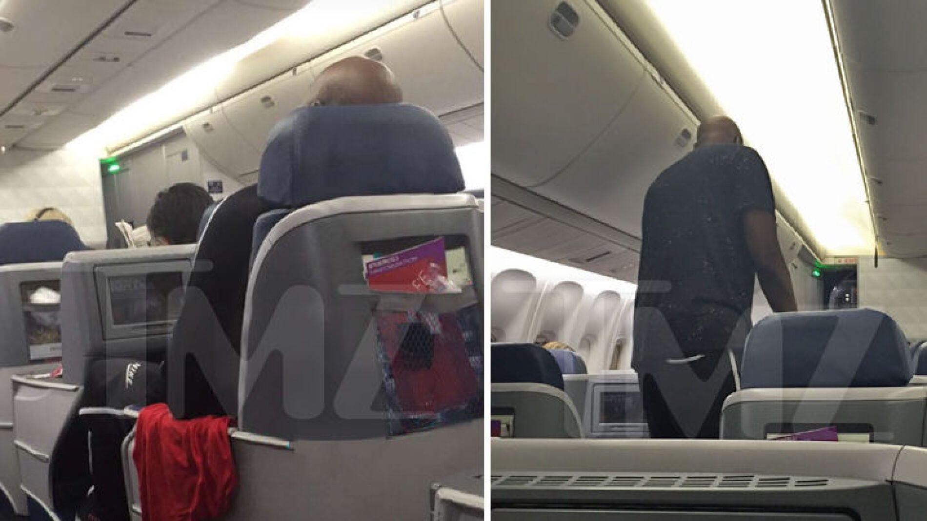 Lamar Odom, borracho en un avi&oacute;n