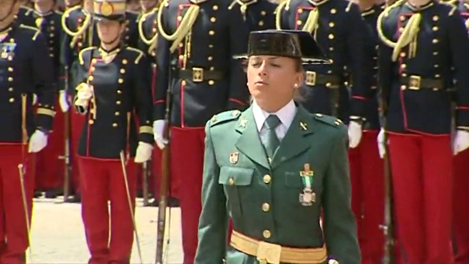 Una teniente, primera de su promoción en la Guardia Civil, hecho sin precedentes