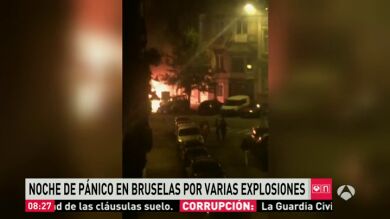 Noche de pánico en Bruselas tras una serie de explosiones en el sur de la ciudad